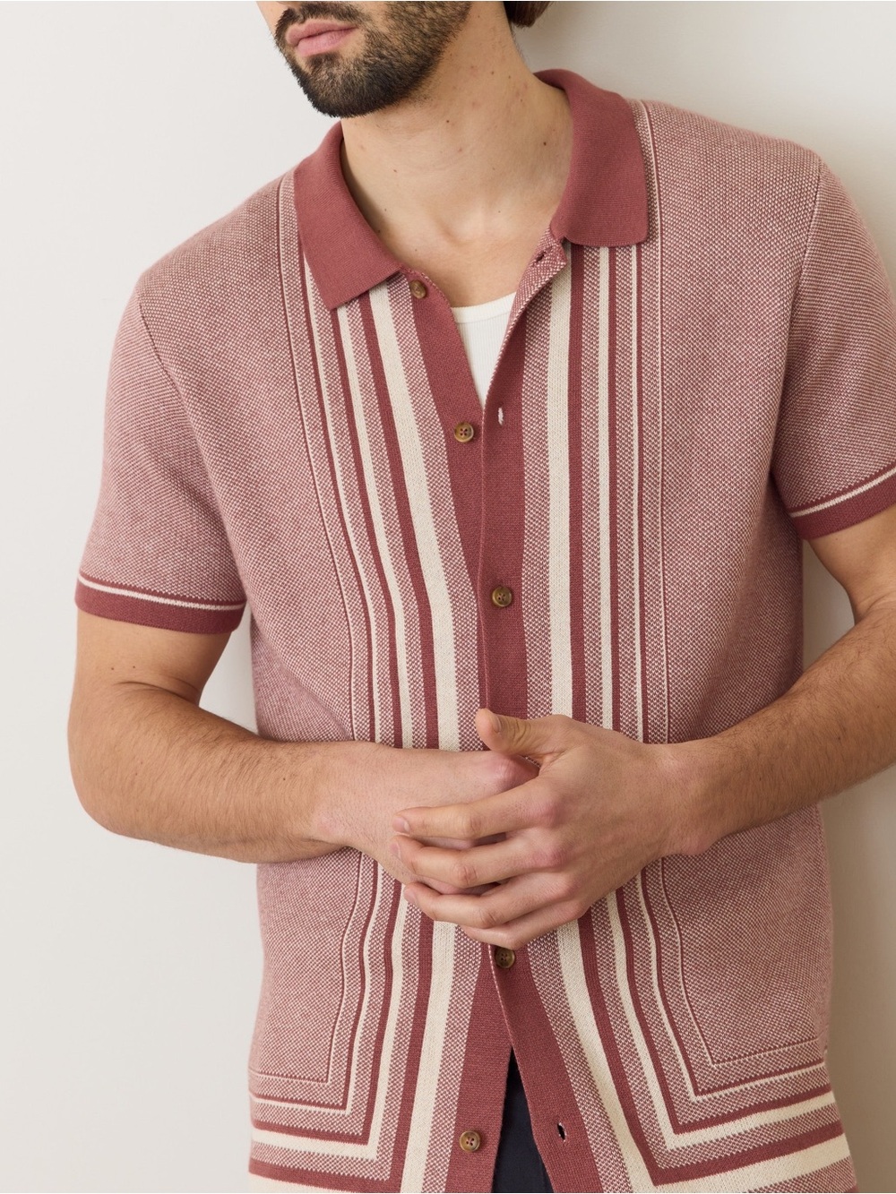 Marine Layer Ethan Sweater Button Down. Small.